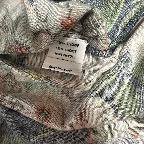 NWOT Bl^nk London x Anthropologie Stephanie Floral Long Sleeve Top xxs - Picture 15 of 16